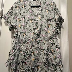 Bloomchic Floral Print Women's Top